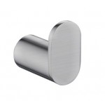 Esperia Brushed Nickel Solid Brass Round Robe Hook Esperia Brushed Nickel Solid Brass Round Robe Hook